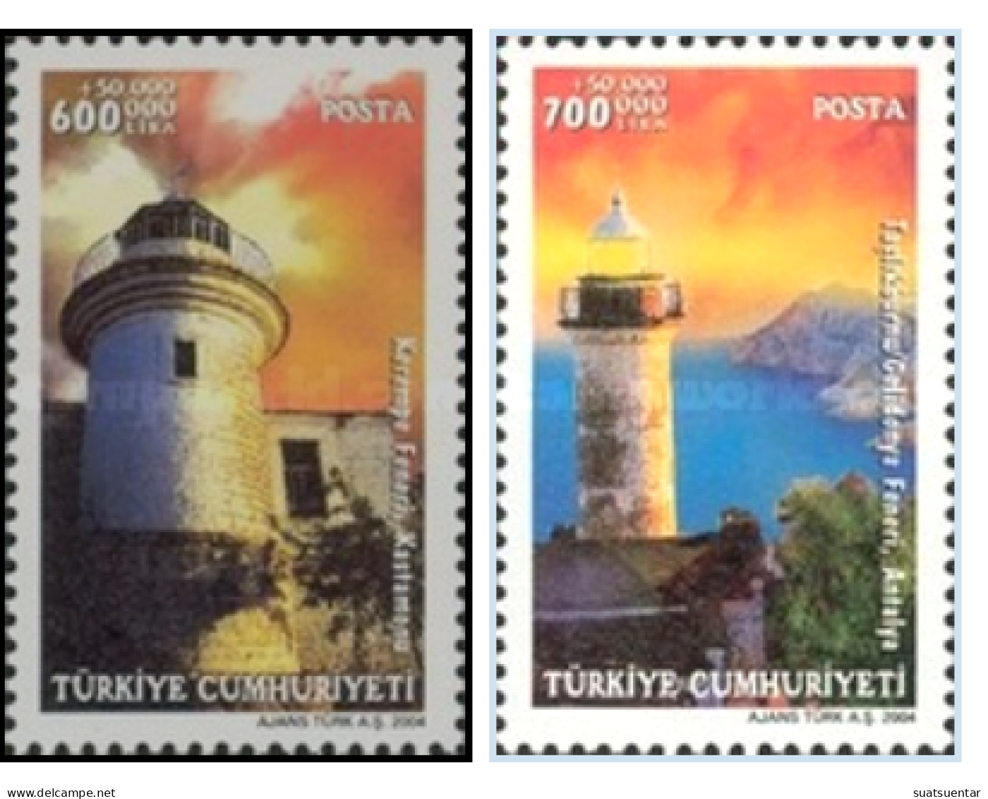 2004 Lighthouses MNH - Nuovi