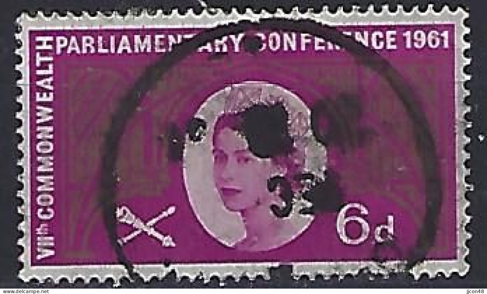 GB 1961 Commonwealth Conference (o) Mi.349 - Usati