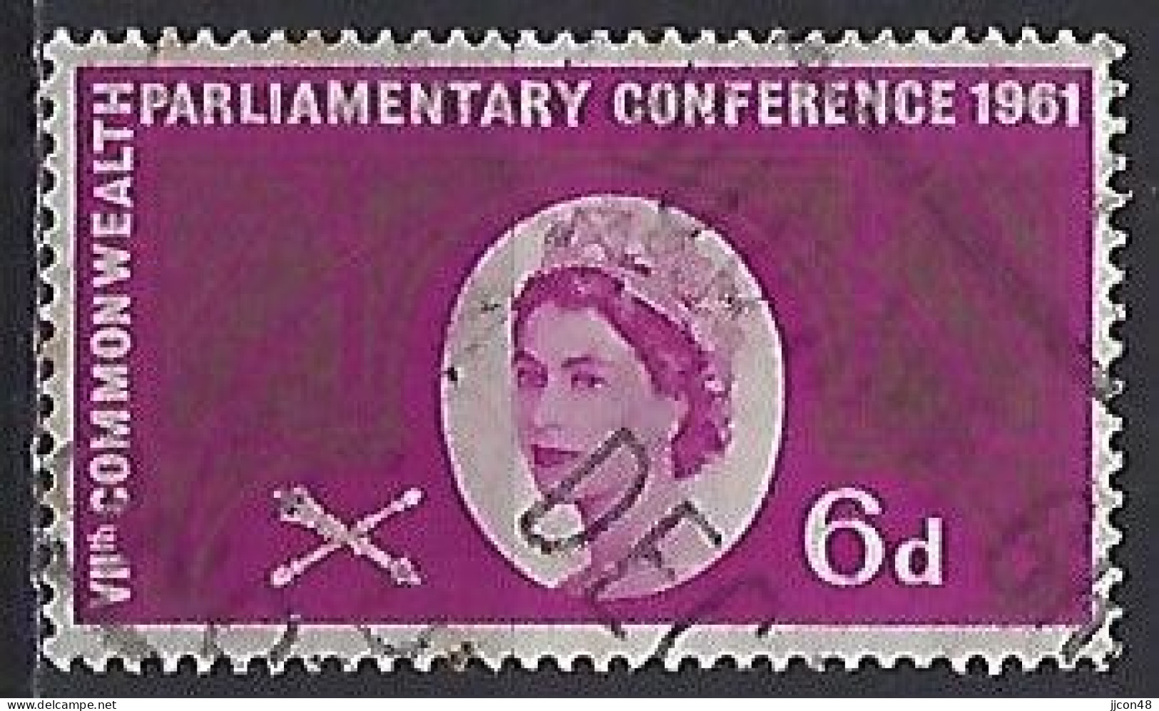 GB 1961 Commonwealth Conference (o) Mi.349 - Usati
