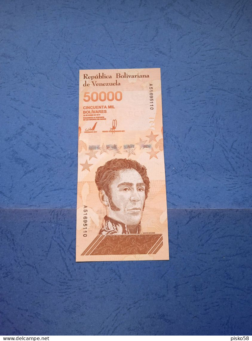 VENEZUELA-PNEW 50000B 22.1.2019 UNC - Venezuela