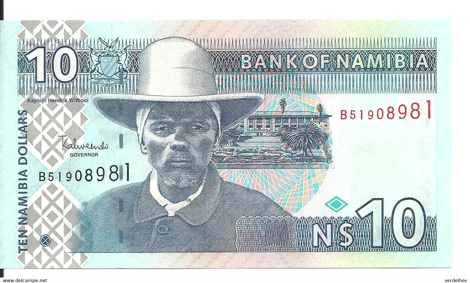 NAMIBIE 10 NAMIBIA DOLLARS ND2009 UNC P 4 C - Namibie