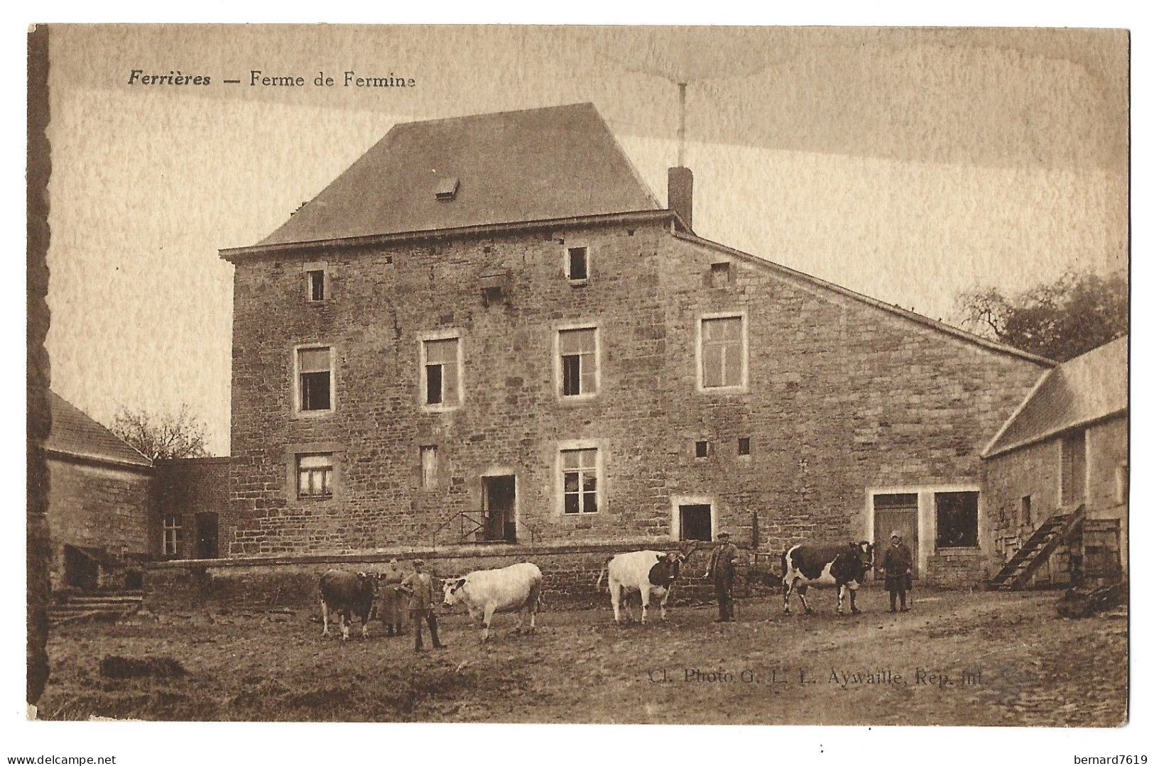 Belgique  -  Ferrieres -  Ferme De Fermine - Ferrieres