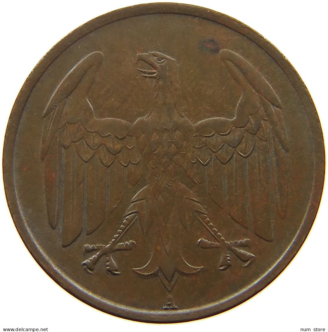 WEIMARER REPUBLIK 4 PFENNIG 1932 A  #a095 0377 - 4 Reichspfennig