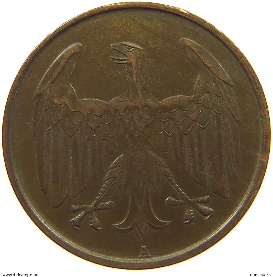 WEIMARER REPUBLIK 4 PFENNIG 1932 A  #c020 0347 - 4 Reichspfennig