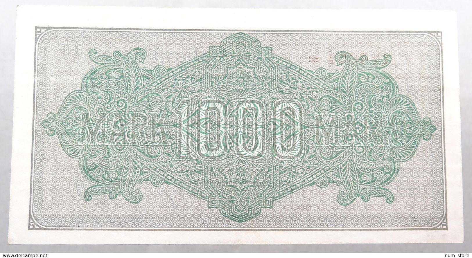 WEIMARER REPUBLIK 1000 MARK 1922  #alb052 0407 - 1000 Mark
