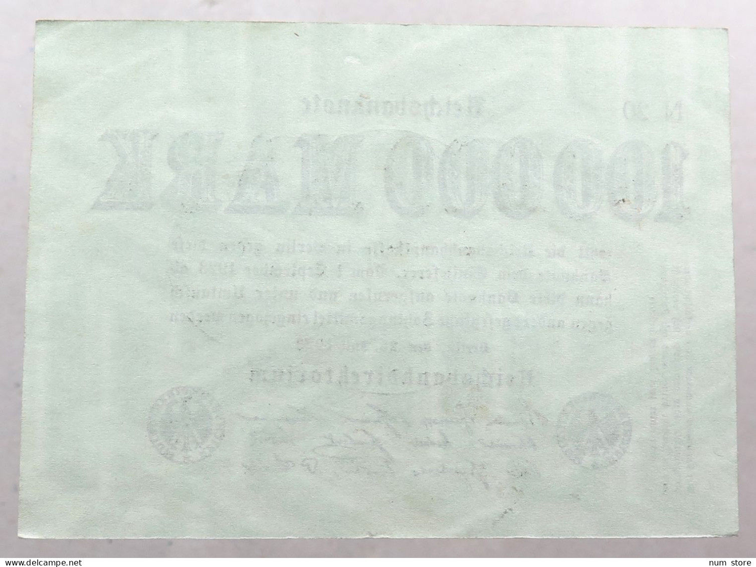 WEIMARER REPUBLIK 100000 MARK 1923  #alb052 0549 - 1000 Mark