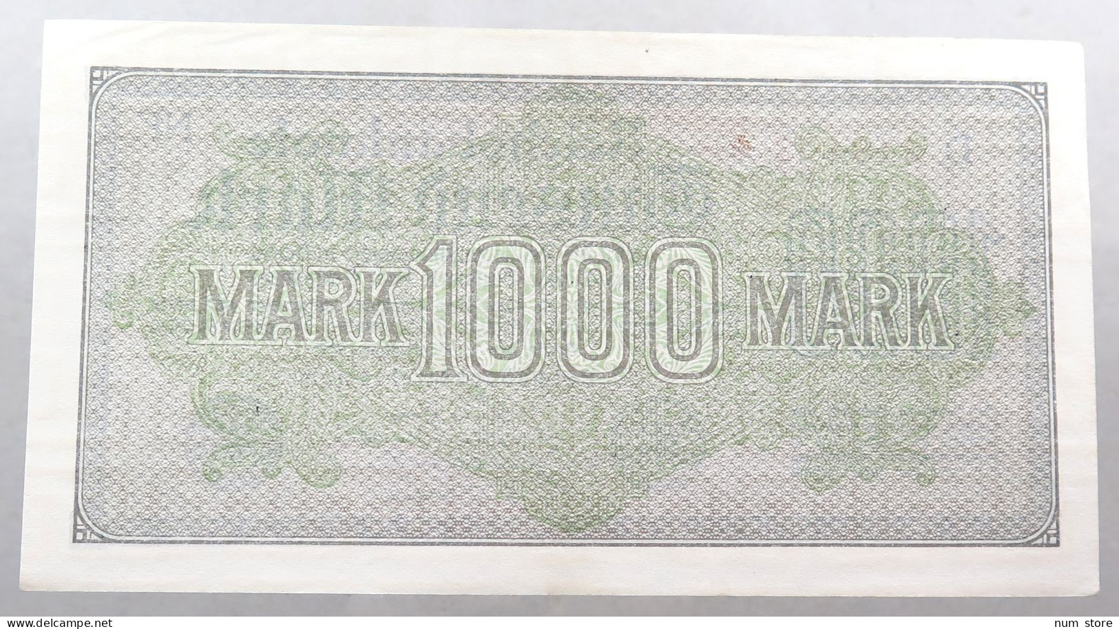 WEIMARER REPUBLIK 1000 MARK 1922  #alb052 0405 - 1000 Mark