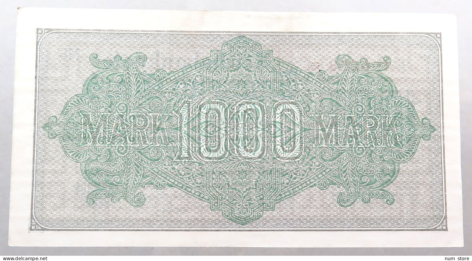 WEIMARER REPUBLIK 1000 MARK 1922  #alb052 0393 - 1.000 Mark