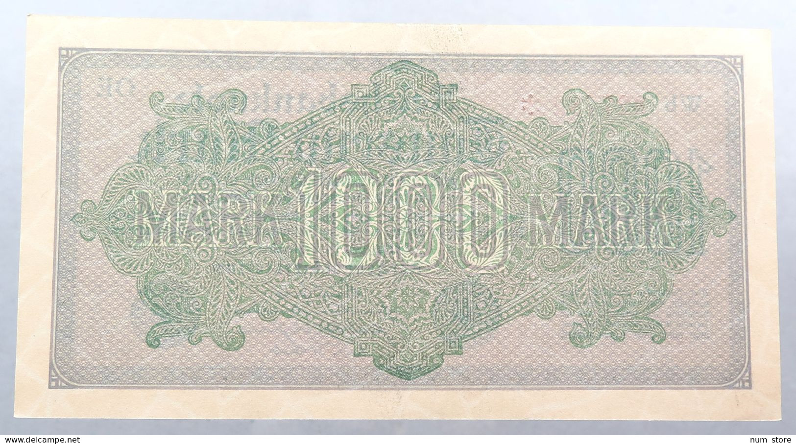 WEIMARER REPUBLIK 1000 MARK 1922  #alb052 0373 - 1.000 Mark