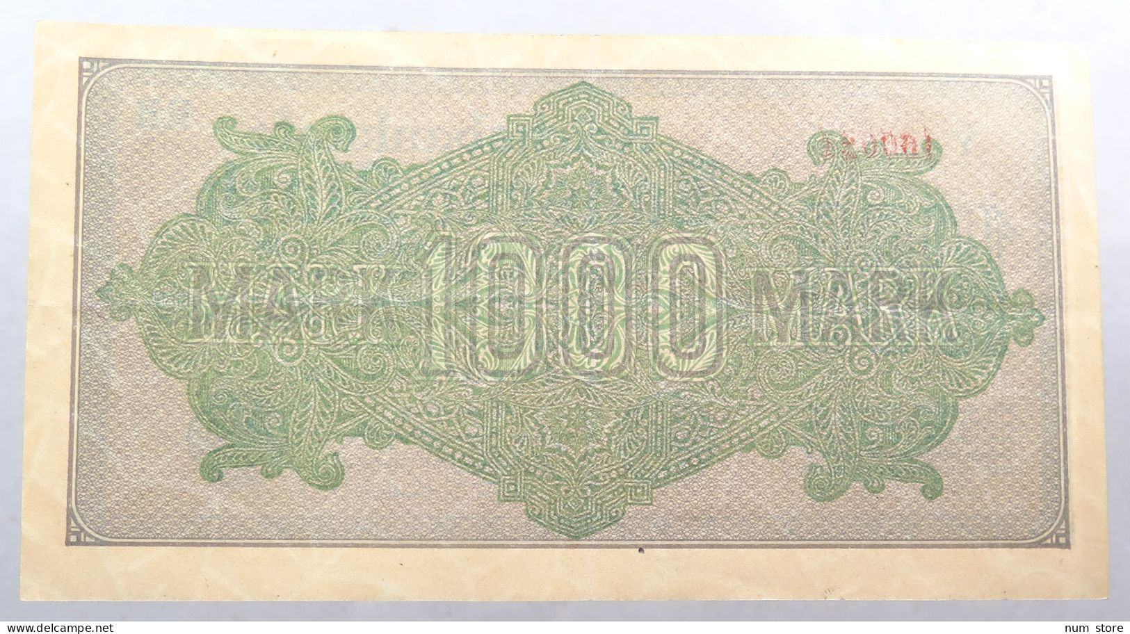 WEIMARER REPUBLIK 1000 MARK 1922  #alb052 0371 - 1.000 Mark