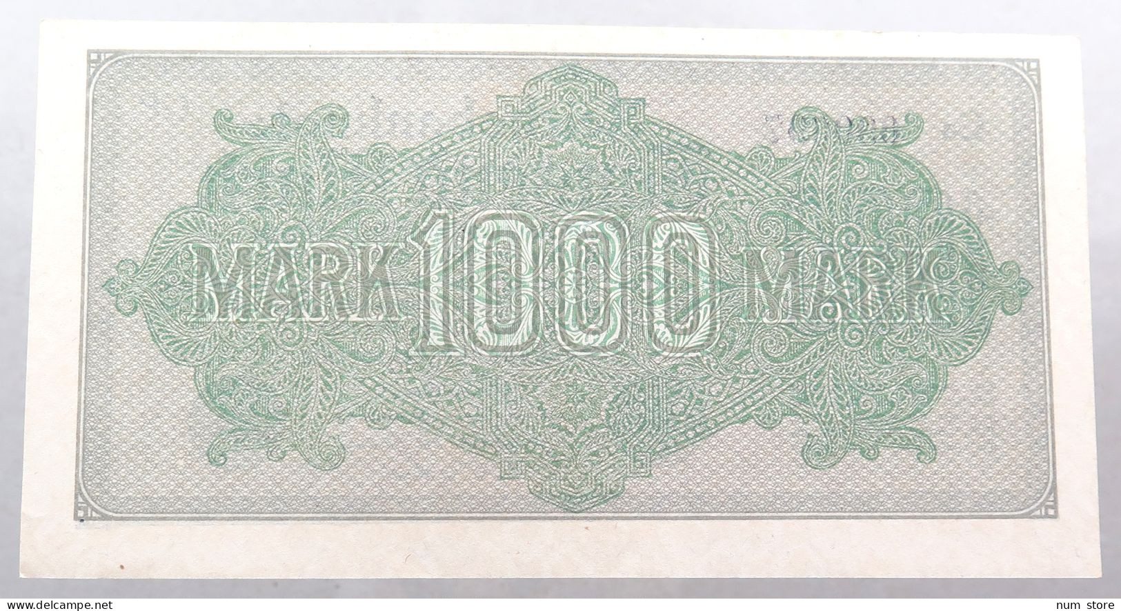 WEIMARER REPUBLIK 1000 MARK 1922  #alb052 0345 - 1000 Mark