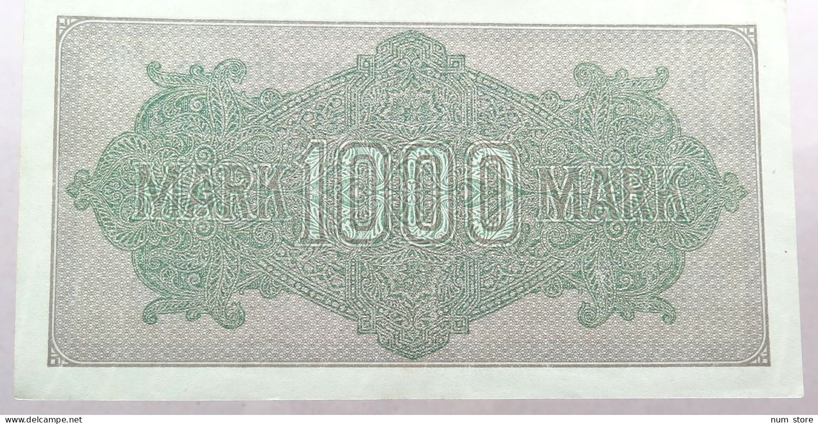 WEIMARER REPUBLIK 1000 MARK 1922  #alb052 0325 - 1.000 Mark