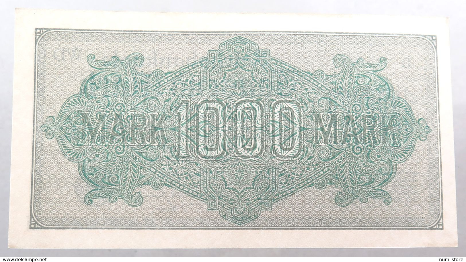 WEIMARER REPUBLIK 1000 MARK 1922  #alb052 0343 - 1000 Mark