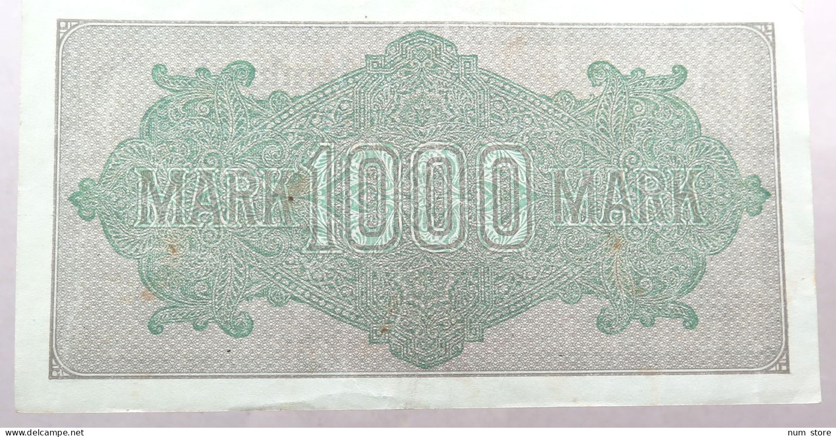 WEIMARER REPUBLIK 1000 MARK 1922  #alb052 0331 - 1.000 Mark