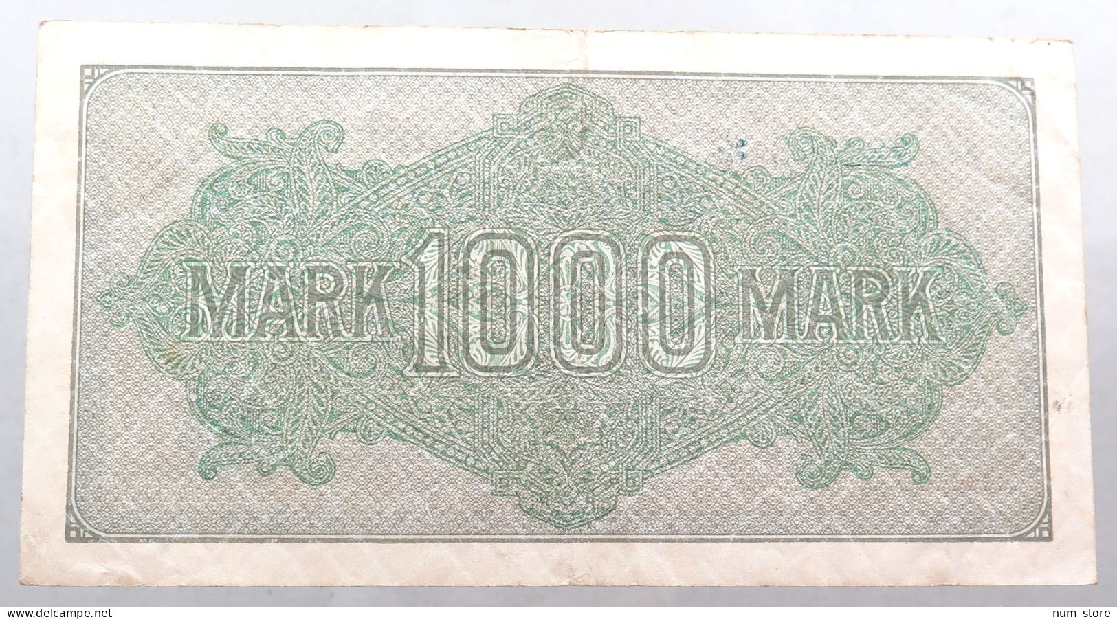 WEIMARER REPUBLIK 1000 MARK 1922  #alb052 0309 - 1.000 Mark