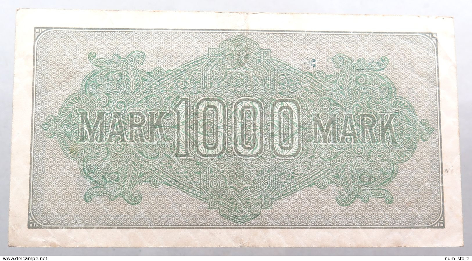 WEIMARER REPUBLIK 1000 MARK 1922  #alb052 0309 - 1000 Mark