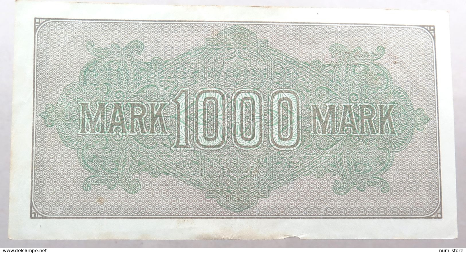 WEIMARER REPUBLIK 1000 MARK 1922  #alb052 0315 - 1000 Mark