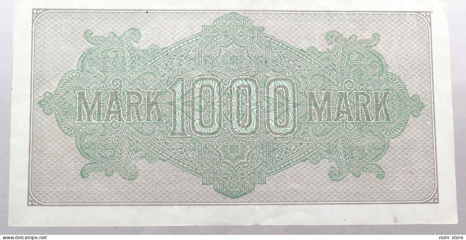WEIMARER REPUBLIK 1000 MARK 1922  #alb052 0321 - 1000 Mark
