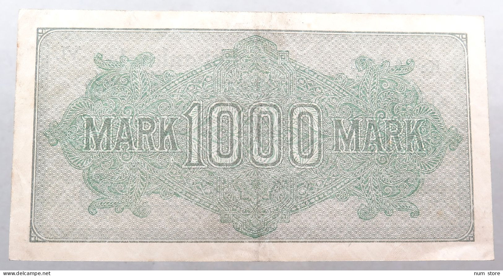 WEIMARER REPUBLIK 1000 MARK 1922  #alb052 0307 - 1000 Mark