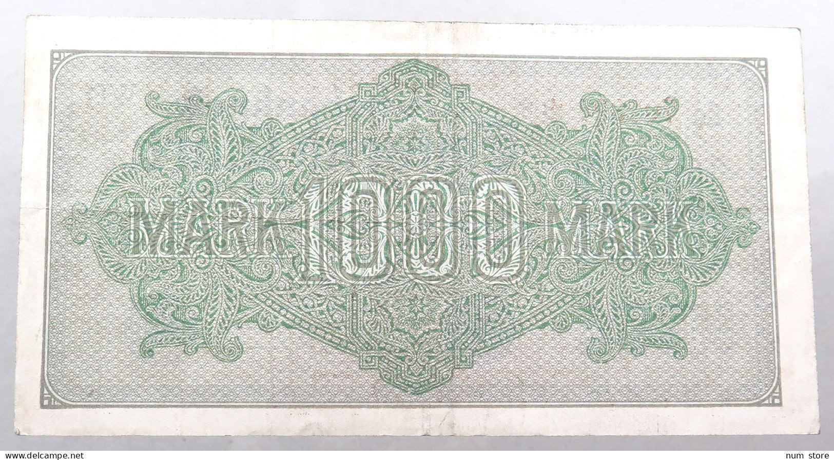 WEIMARER REPUBLIK 1000 MARK 1922  #alb052 0303 - 1.000 Mark