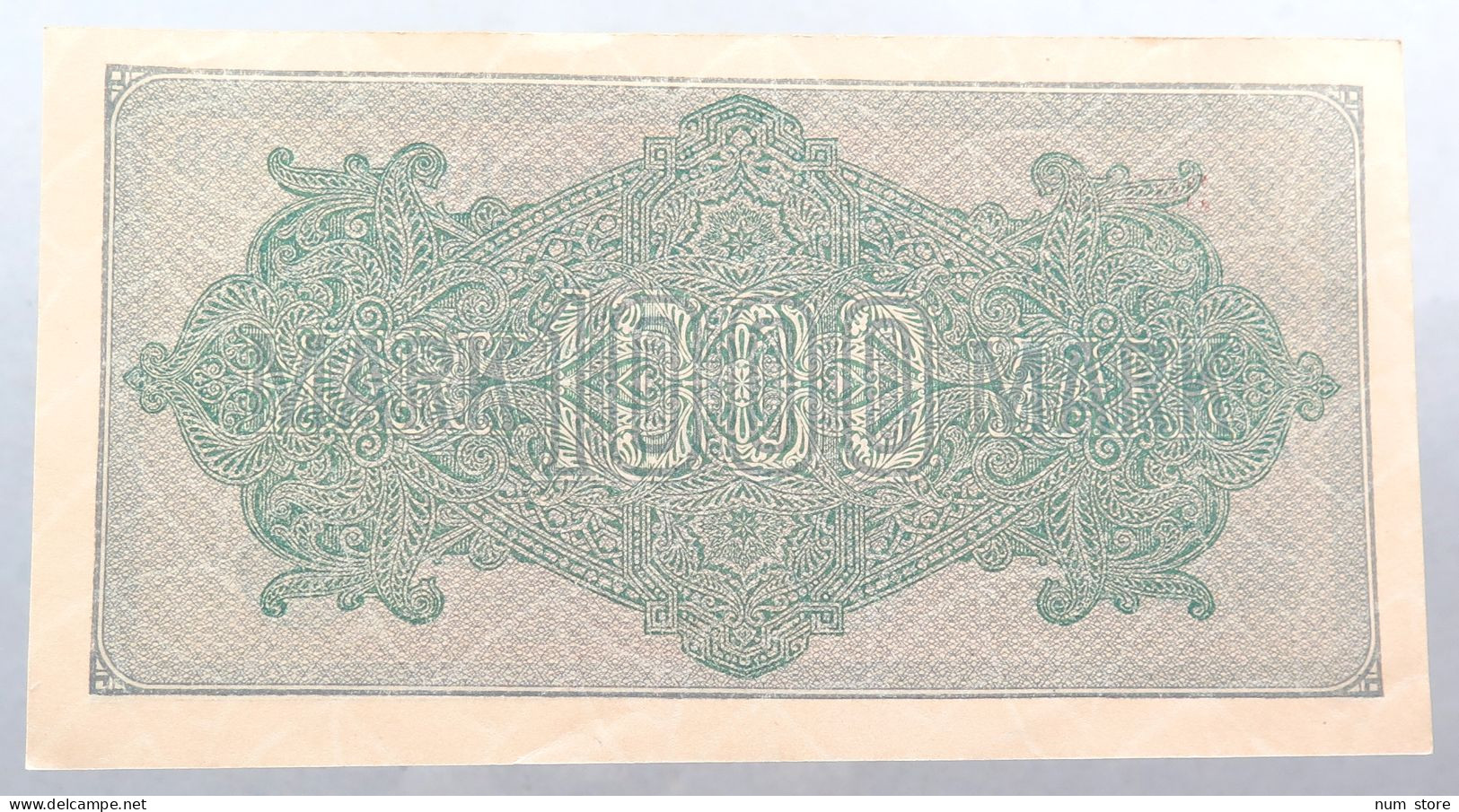 WEIMARER REPUBLIK 1000 MARK 1922  #alb052 0283 - 1000 Mark