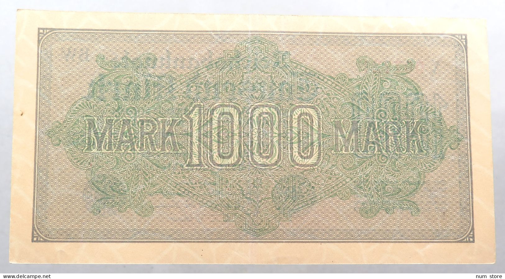 WEIMARER REPUBLIK 1000 MARK 1922  #alb052 0369 - 1000 Mark