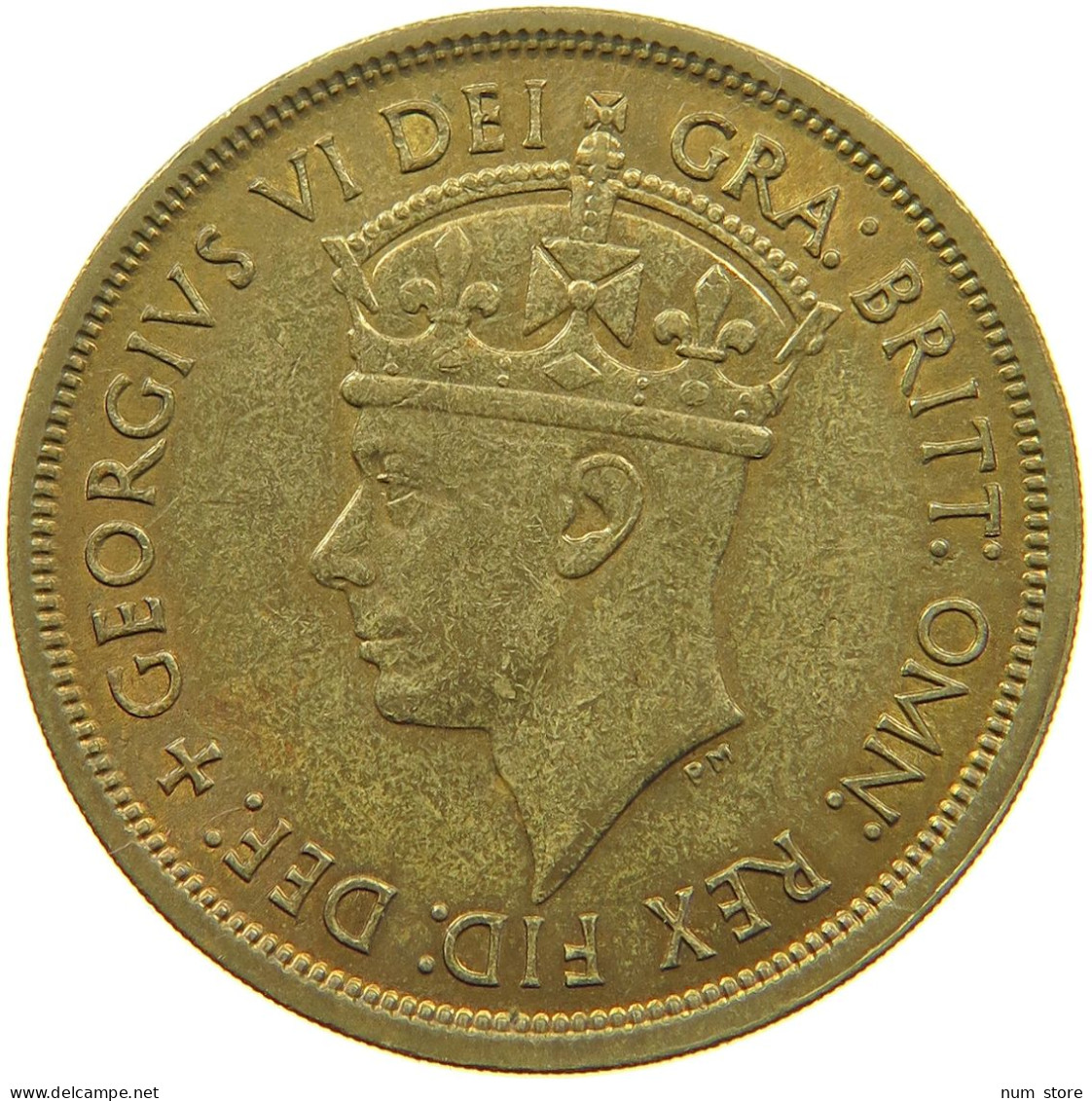 WEST AFRICA 2 SHILLINGS 1951 H George VI. (1936-1952) #t085 0067 - Collections