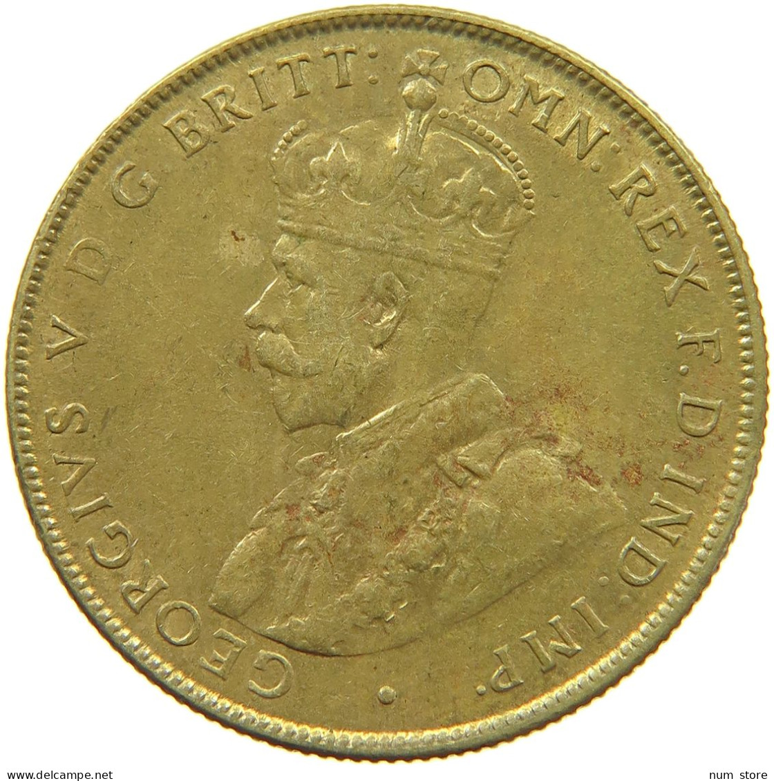 WEST AFRICA 2 SHILLING 1920 KN George V. (1910-1936) #t152 0007 - Collections