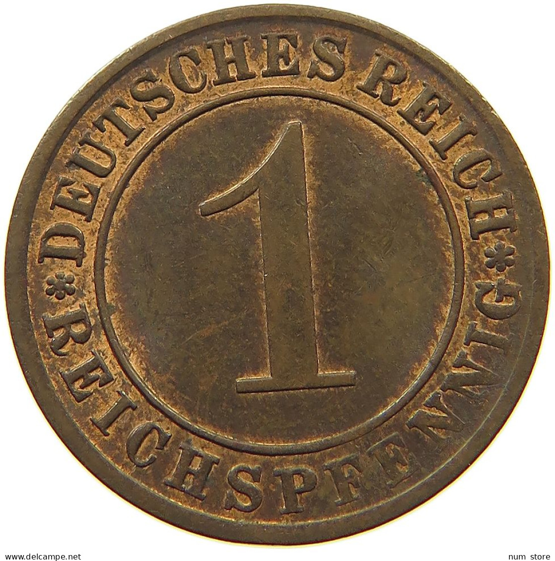 WEIMARER REPUBLIK PFENNIG 1931 A  #c082 0301 - 1 Renten- & 1 Reichspfennig