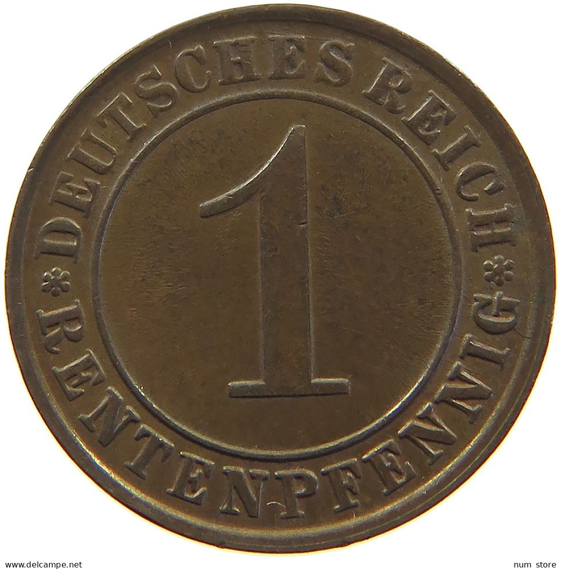 WEIMARER REPUBLIK PFENNIG 1923 G  #c079 0323 - 1 Rentenpfennig & 1 Reichspfennig