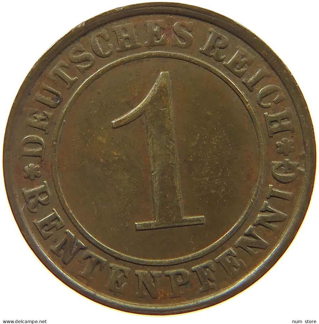 WEIMARER REPUBLIK PFENNIG 1923 G  #a076 0199 - 1 Renten- & 1 Reichspfennig