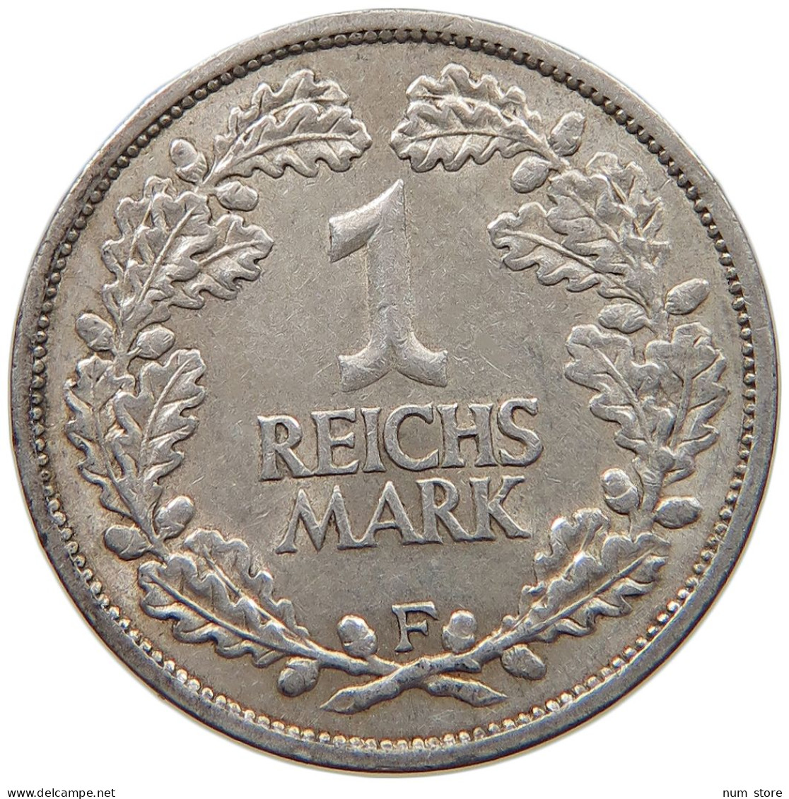 WEIMARER REPUBLIK MARK 1926 F  #c017 0631 - 1 Mark & 1 Reichsmark