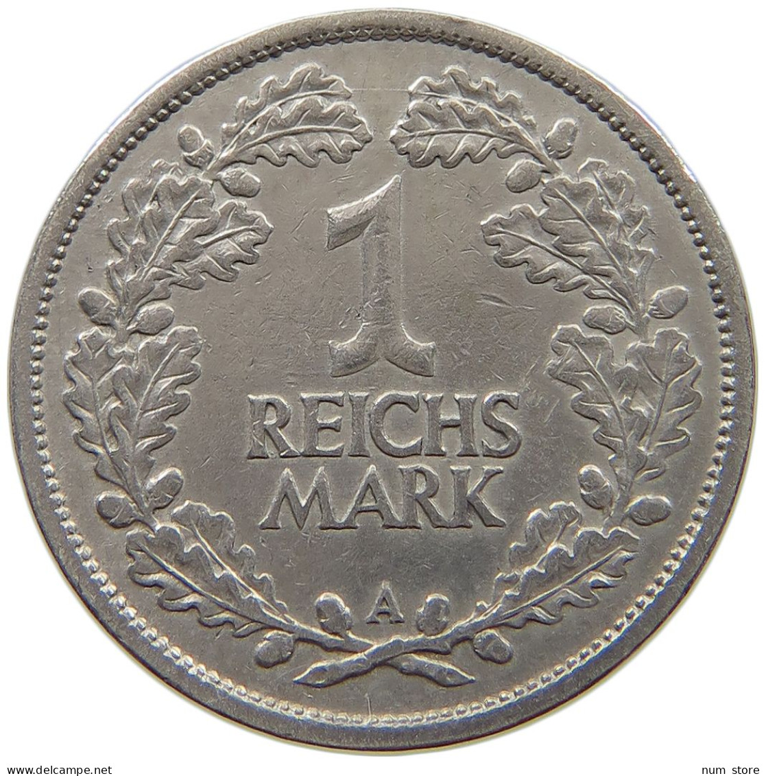 WEIMARER REPUBLIK MARK 1926 A  #t159 0153 - 1 Mark & 1 Reichsmark