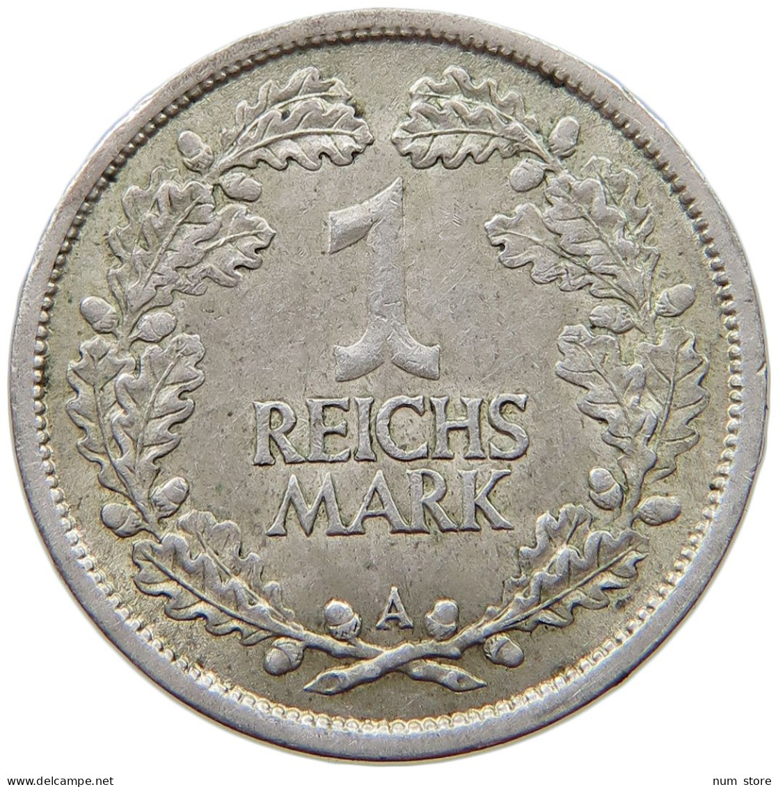 WEIMARER REPUBLIK MARK 1926 A  #t144 0217 - 1 Mark & 1 Reichsmark