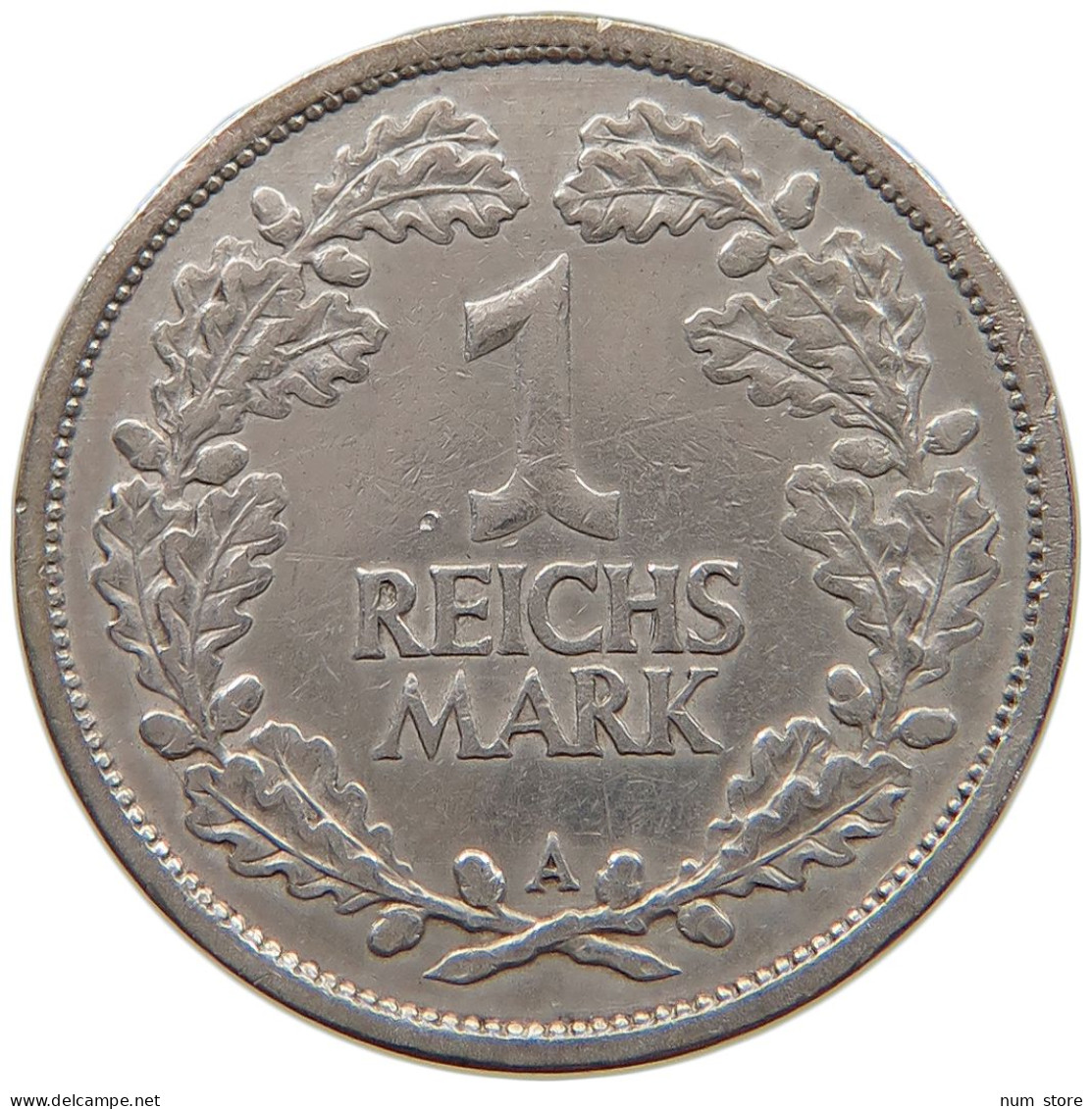 WEIMARER REPUBLIK MARK 1925 A  #a064 0023 - 1 Mark & 1 Reichsmark