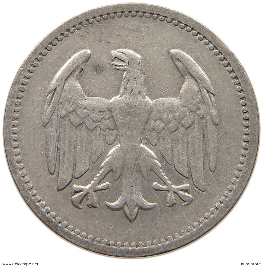 WEIMARER REPUBLIK MARK 1924 A  #c034 0449 - 1 Mark & 1 Reichsmark