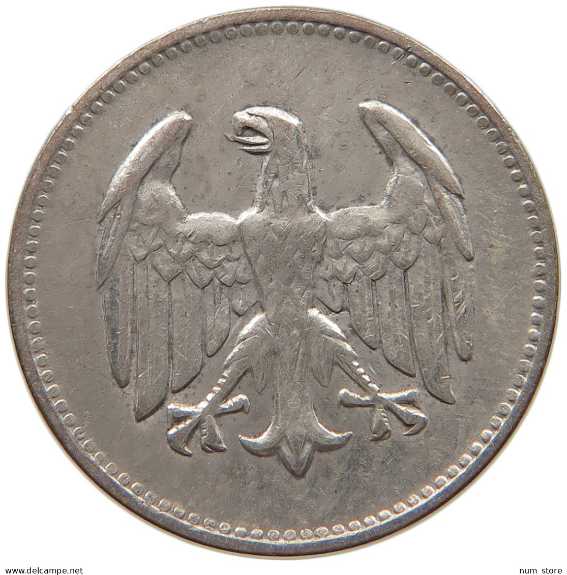 WEIMARER REPUBLIK MARK 1924 A  #c018 0475 - 1 Mark & 1 Reichsmark