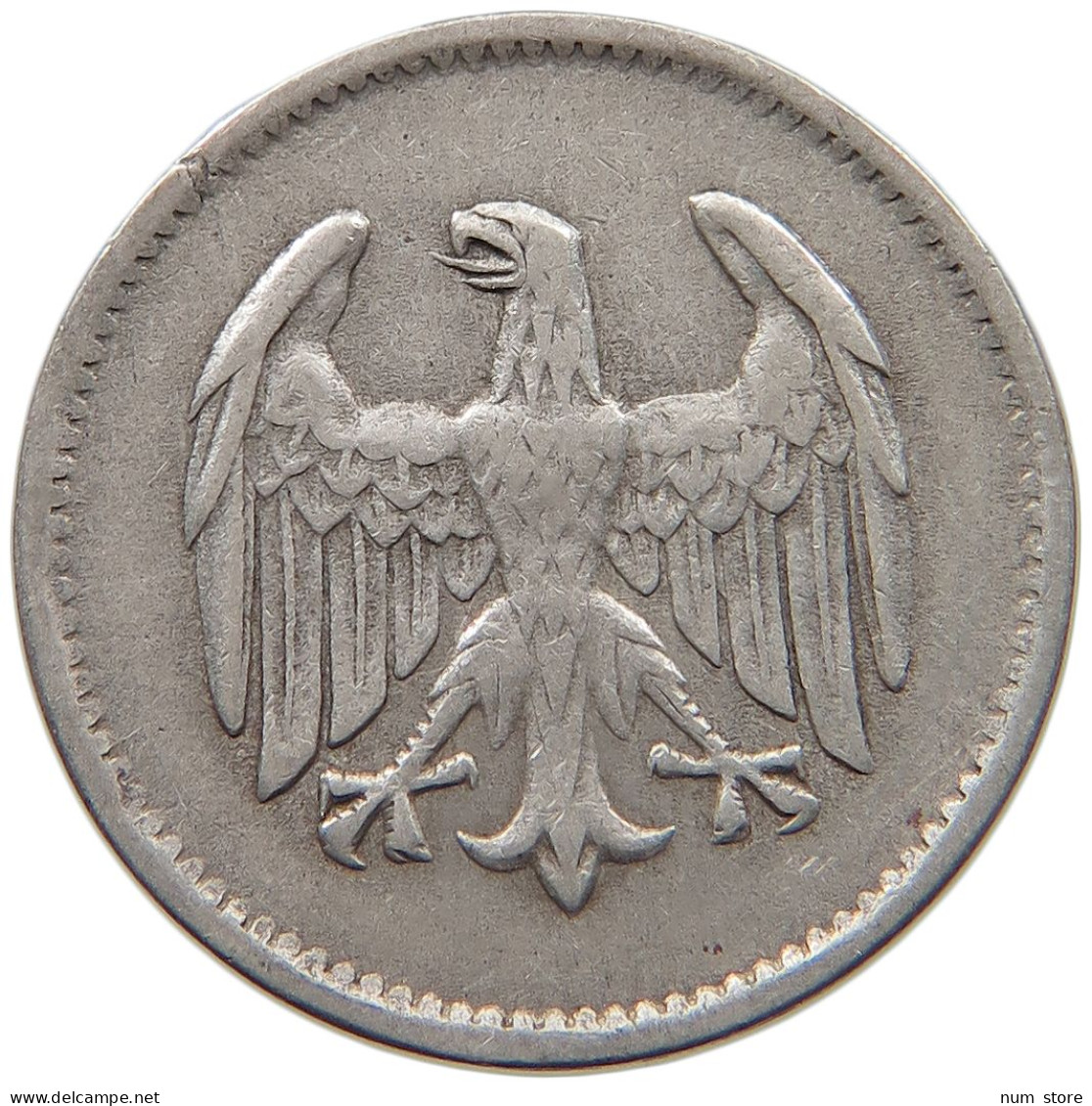WEIMARER REPUBLIK MARK 1924 A  #c004 0311 - 1 Mark & 1 Reichsmark