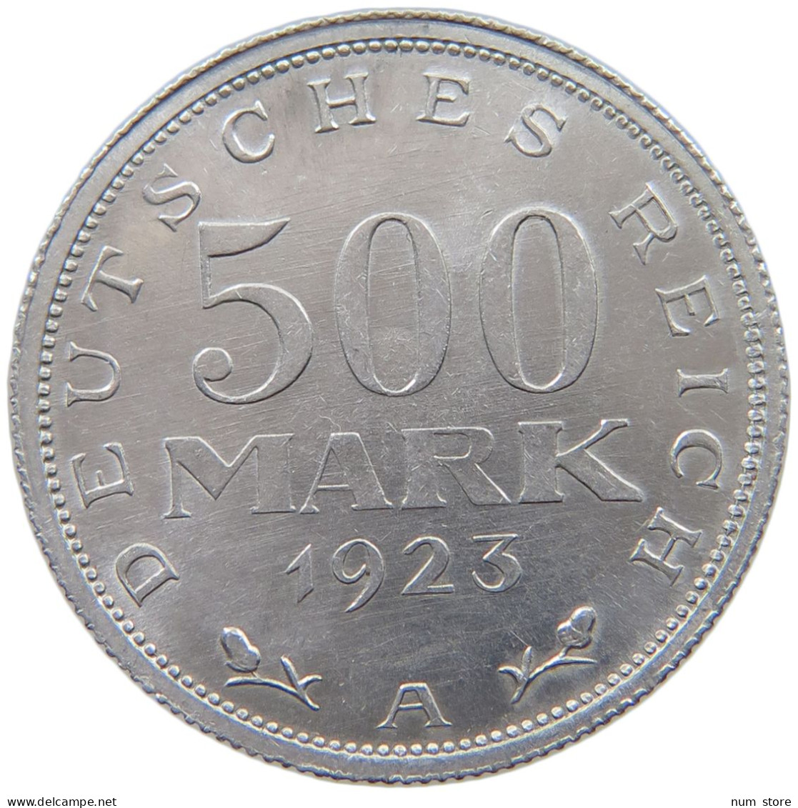 WEIMARER REPUBLIK 500 MARK 1923 A  #a088 0383 - 200 & 500 Mark