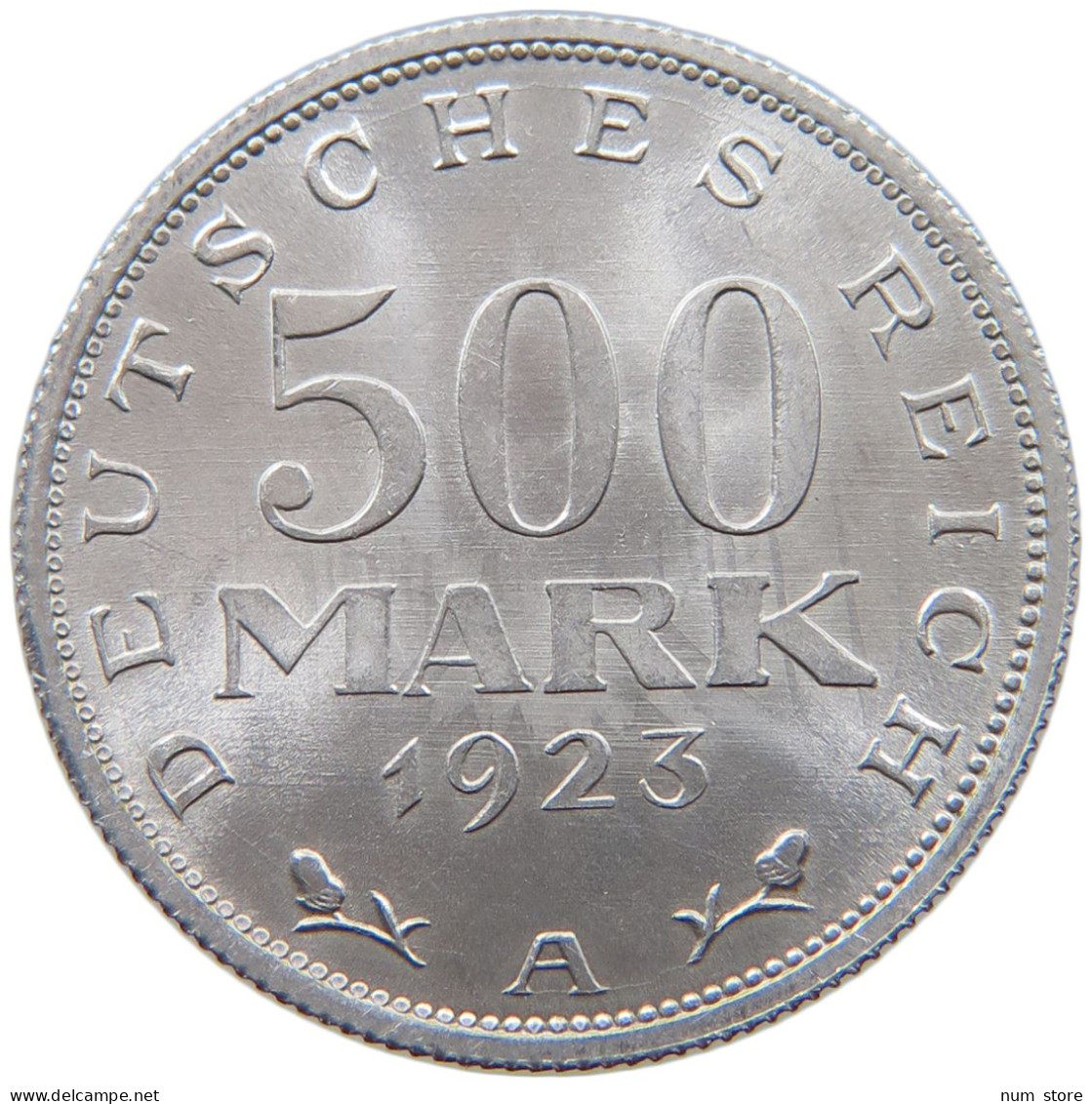 WEIMARER REPUBLIK 500 MARK 1923 A  #a088 0377 - 200 & 500 Mark