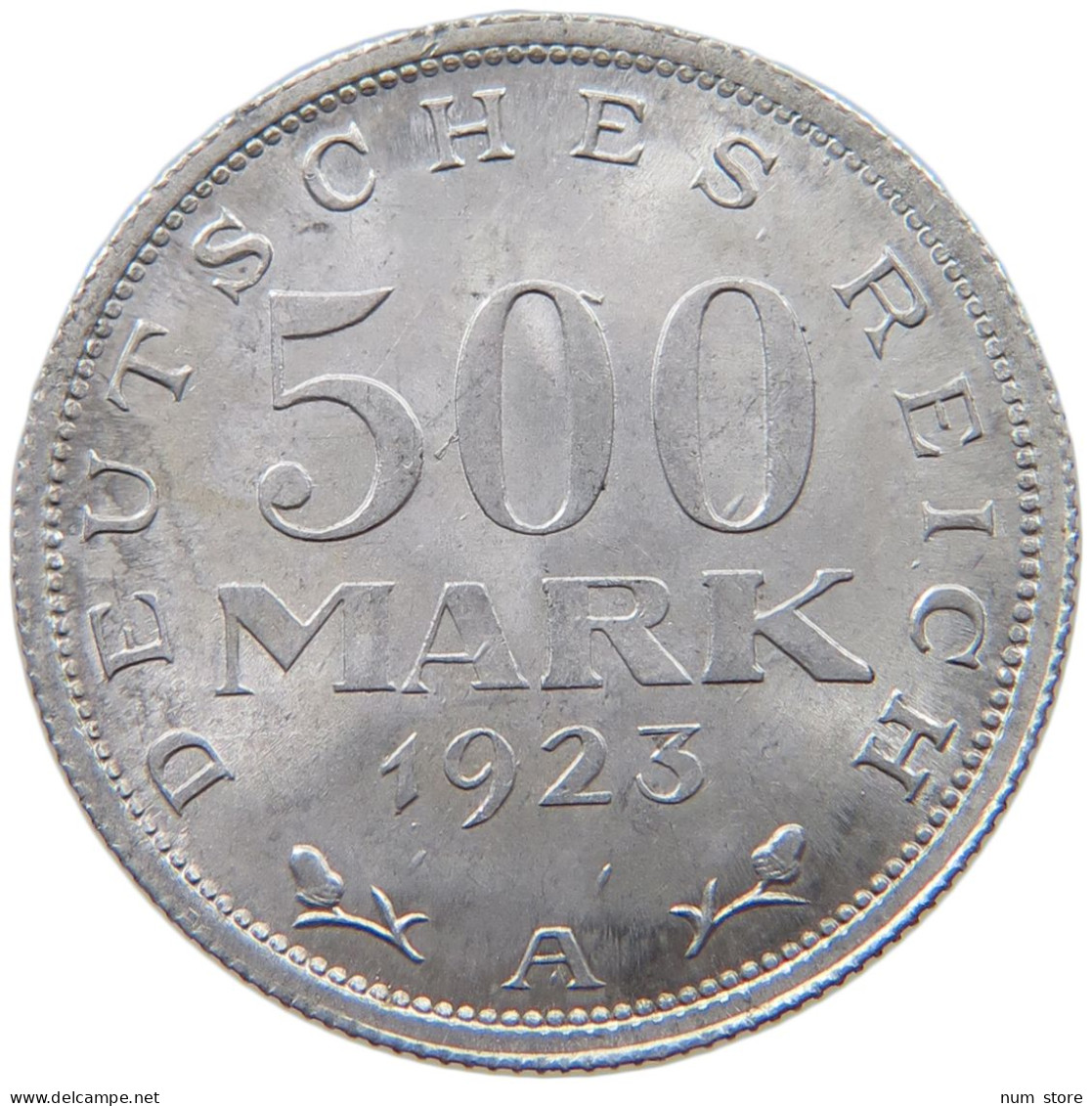 WEIMARER REPUBLIK 500 MARK 1923 A  #a053 0623 - 200 & 500 Mark