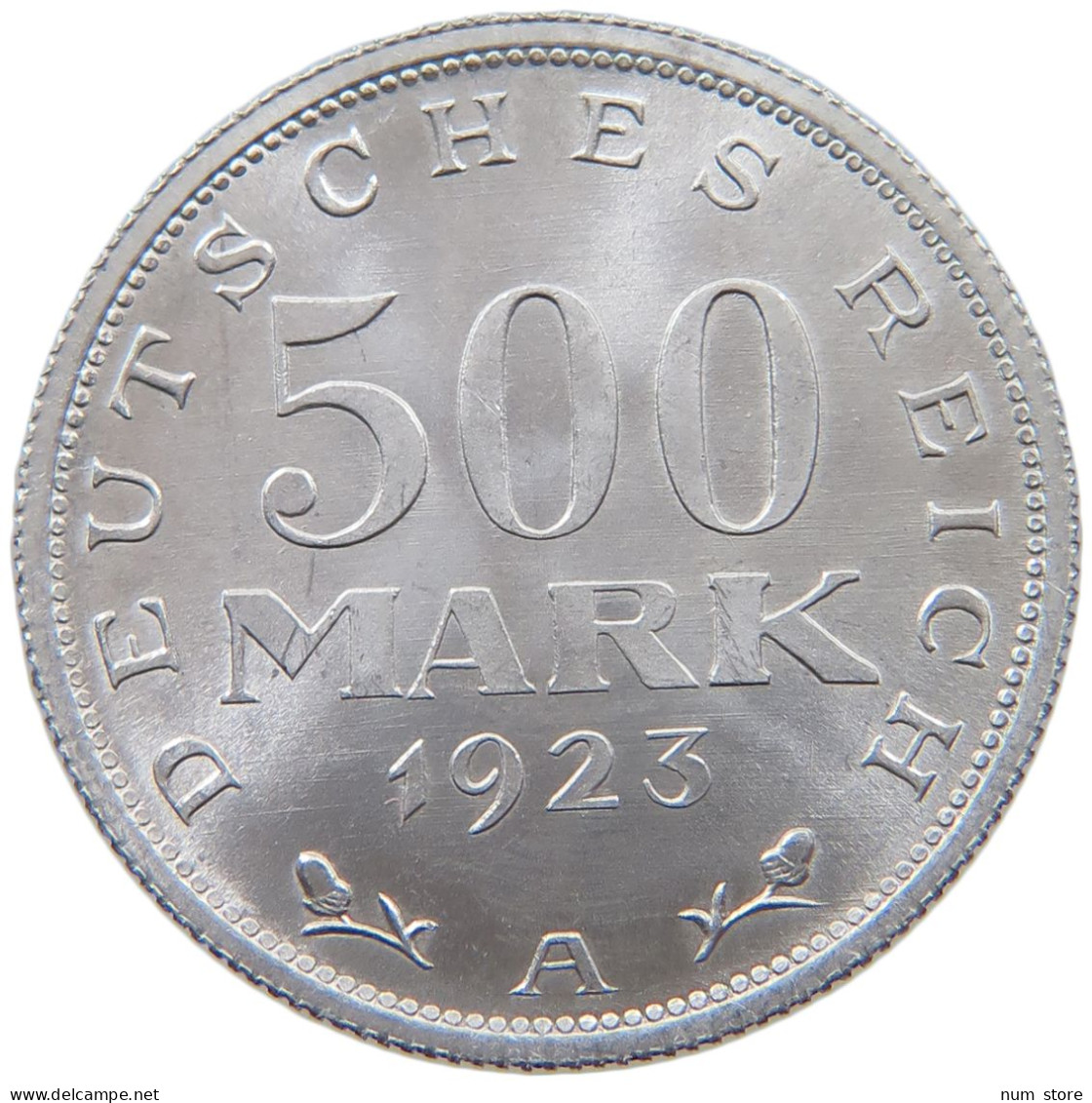 WEIMARER REPUBLIK 500 MARK 1923 A  #a039 0501 - 200 & 500 Mark