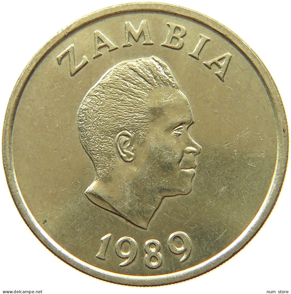 ZAMBIA KWACHA 1989  #s071 0079 - Zambie