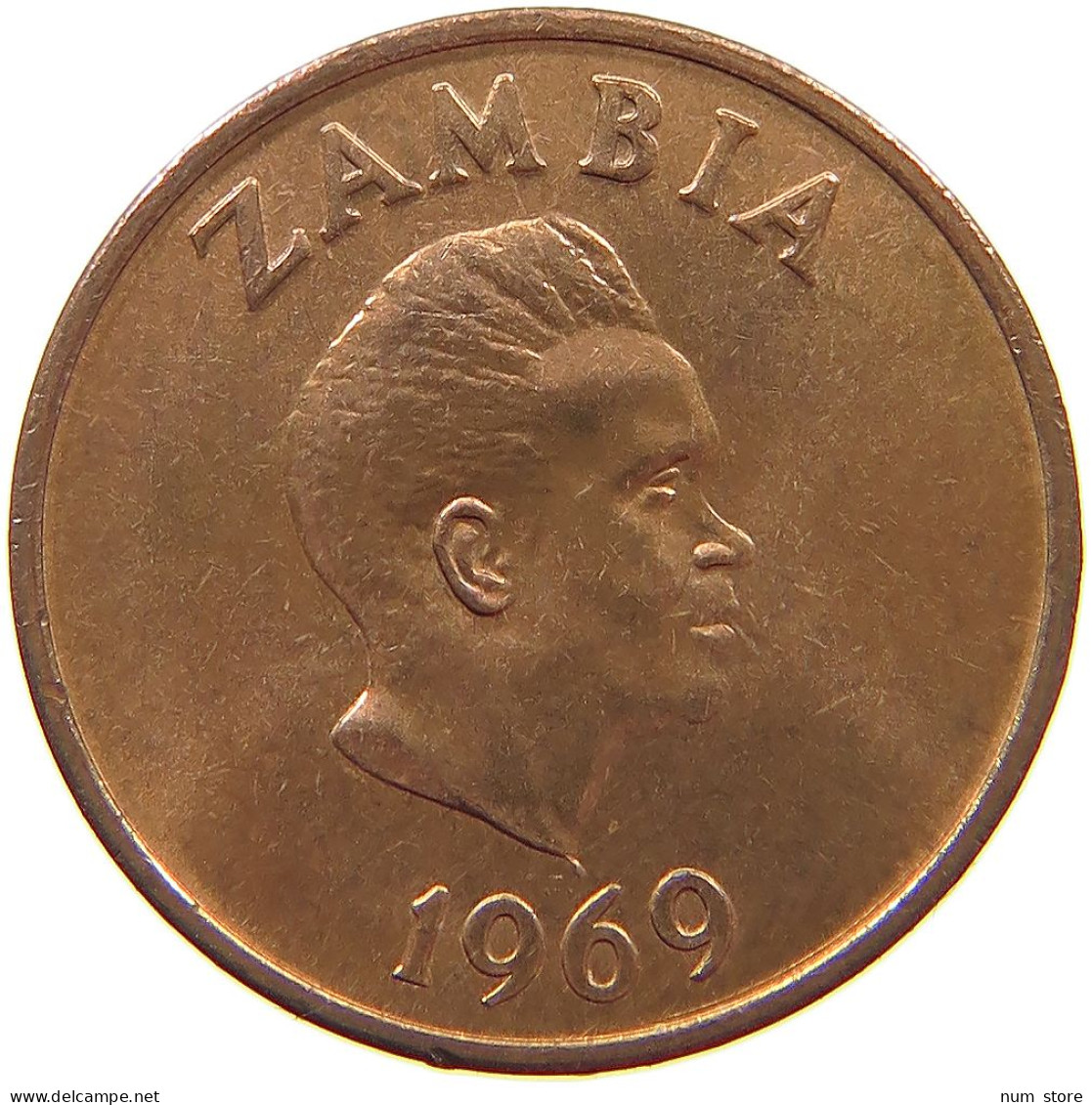 ZAMBIA NGWEE 1969  #s062 0413 - Zambia