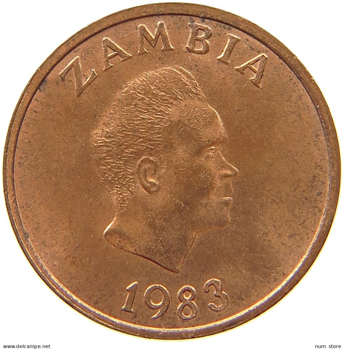 ZAMBIA NGWEE 1983  #s067 0459 - Sambia