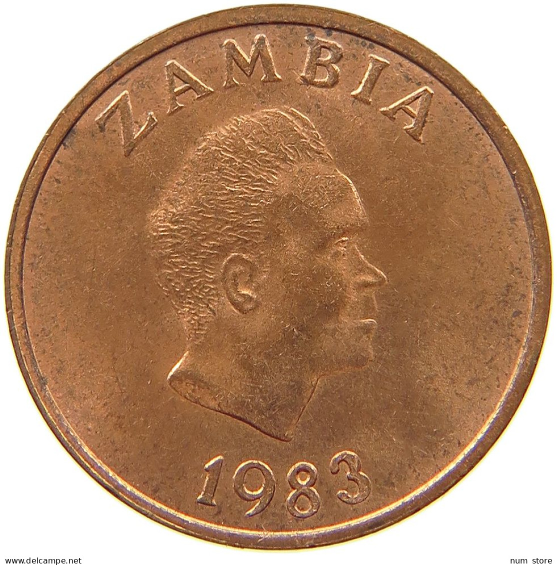 ZAMBIA NGWEE 1983  #s067 0459 - Zambie