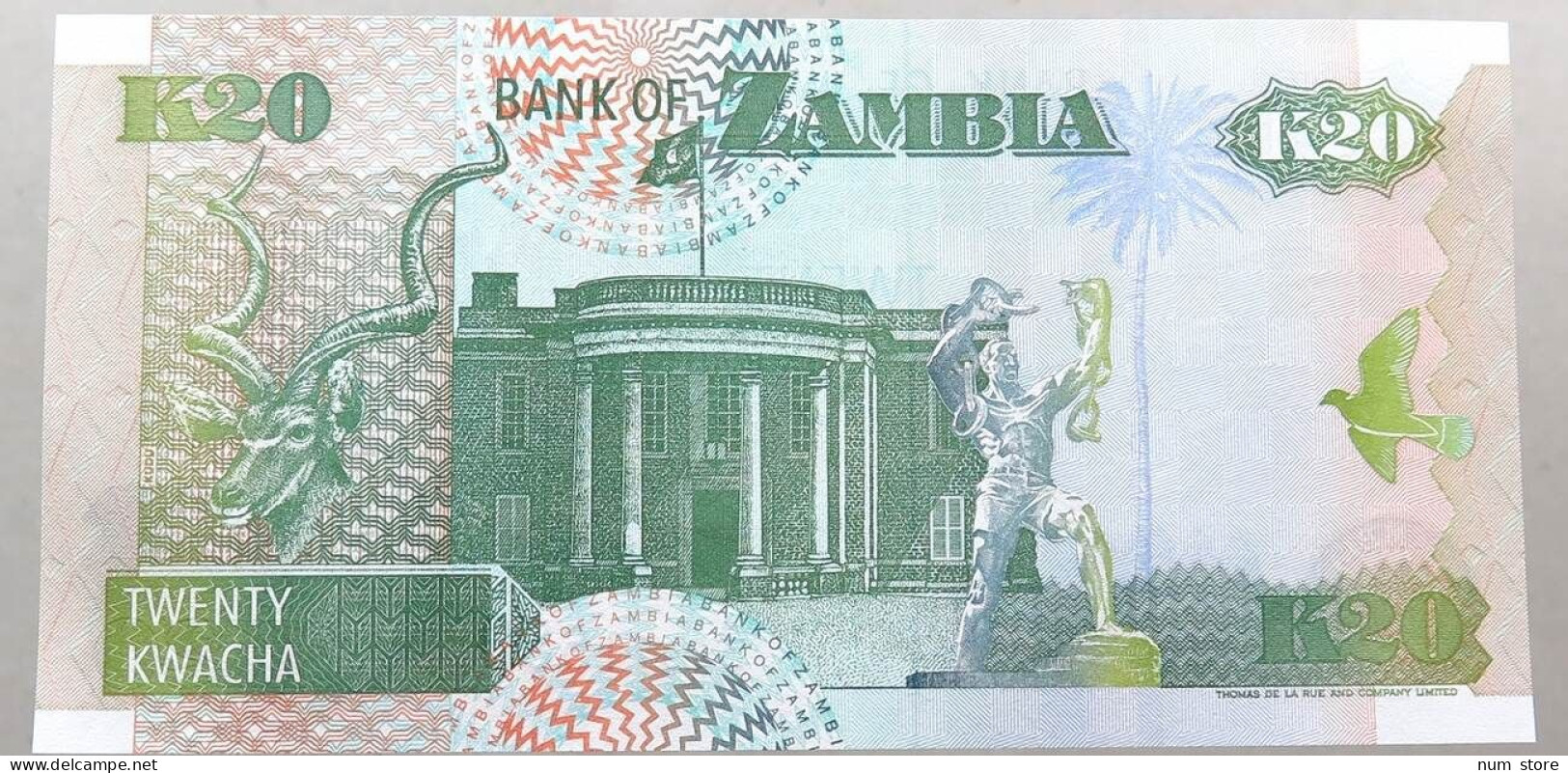 ZAMBIA 20 KWACHA   #alb051 1815 - Sambia