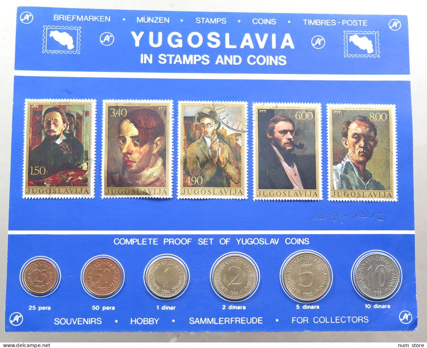 YUGOSLAVIA SET 1982-1984  #bs07 0021 - Yougoslavie