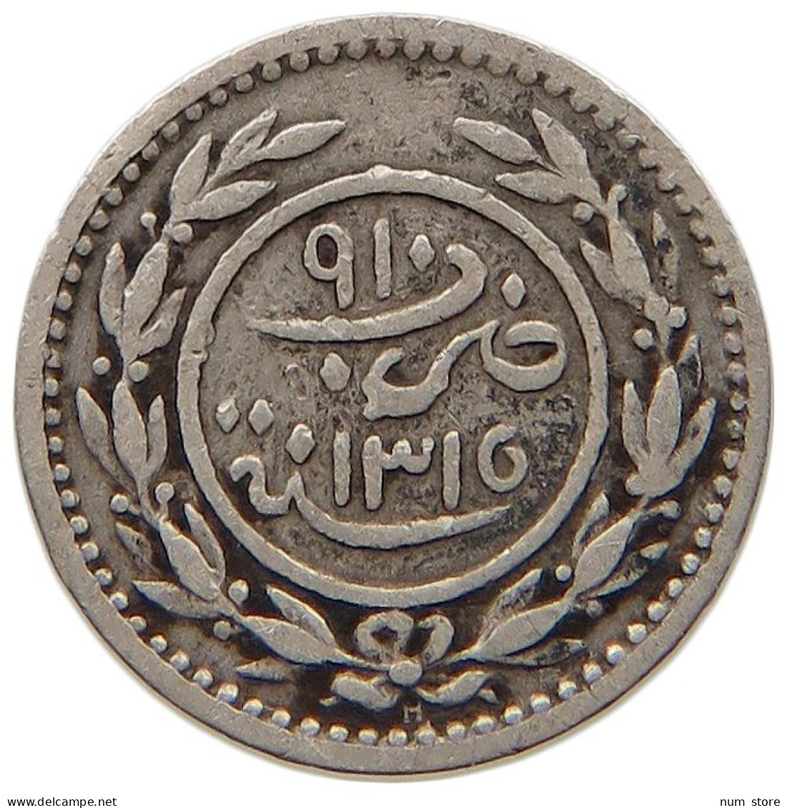 YEMEN EASTERN ADEN PROTECTORATE 6 KHUMSI 1315  #c050 0003 - Jemen