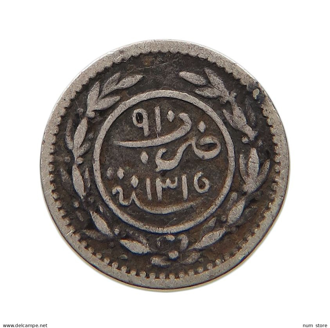 YEMEN EASTERN ADEN PROTECTORATE 6 KHUMSI 1315  #a033 0273 - Yemen